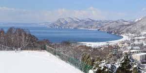豊浦冬景色