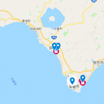 豊浦から室蘭にかけて