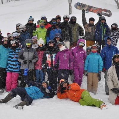 スキー合宿2019の様子