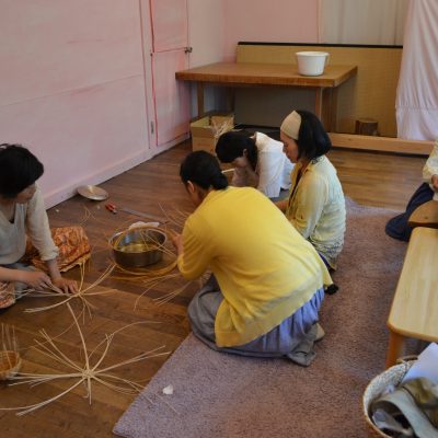 園バザー作品作り1