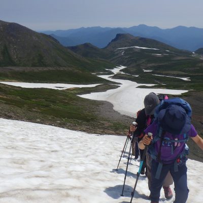 大雪山縦走登山１