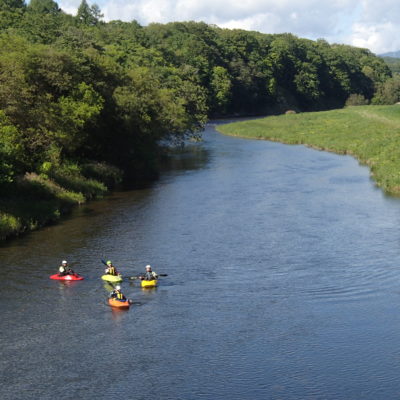 高等部　川下り1